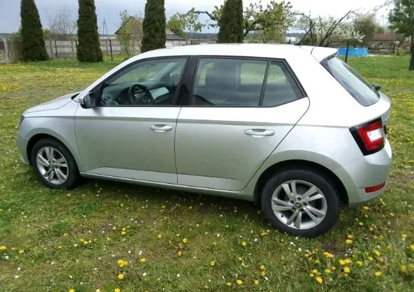 łódzkie Skoda Fabia cena 40500 przebieg: 69000, rok produkcji 2019 z Pabianice